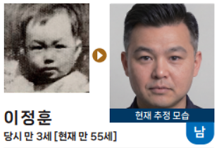 이정훈(당시 만 3세, 남) 사진
