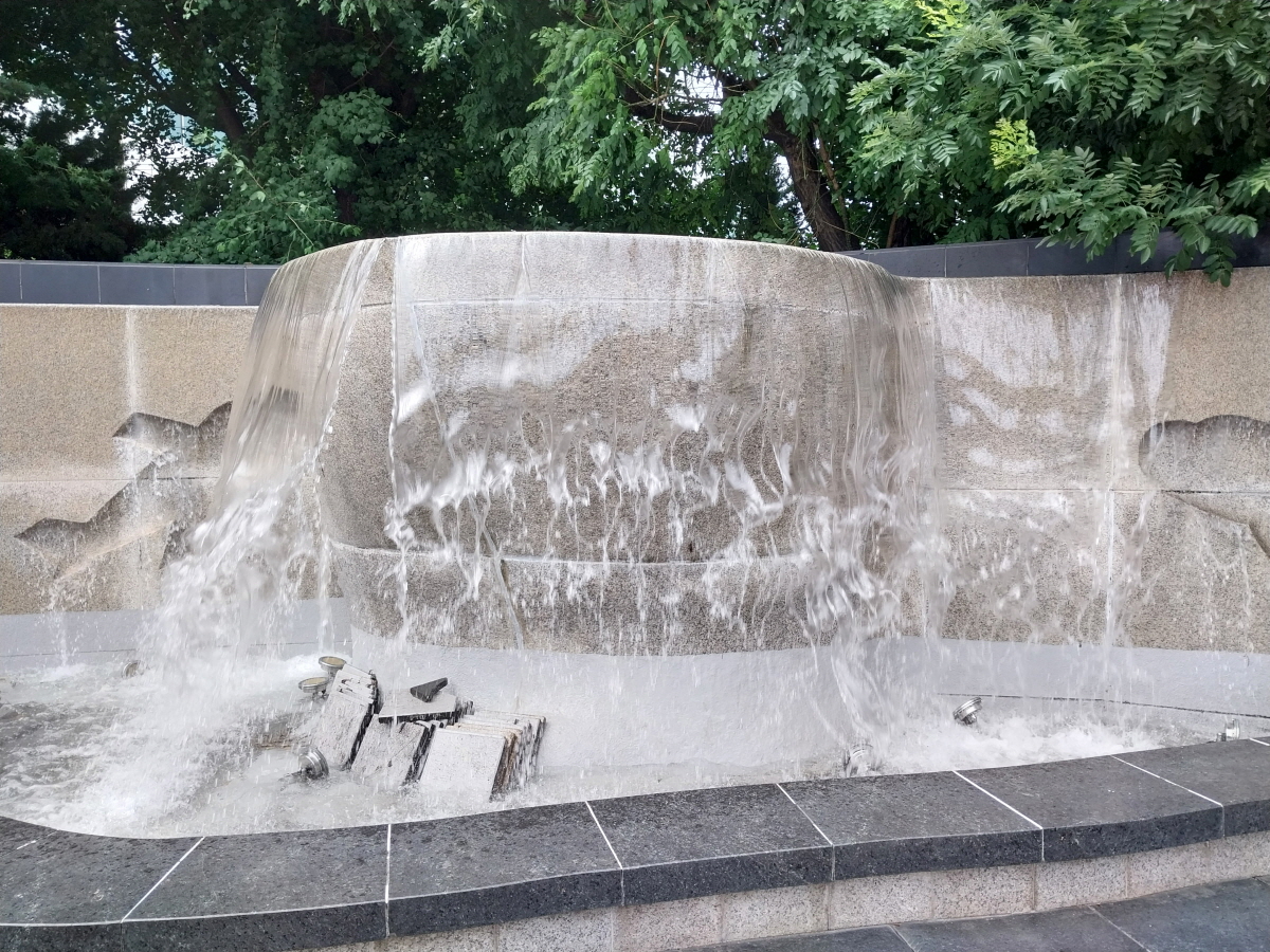 안역 벽천 사진